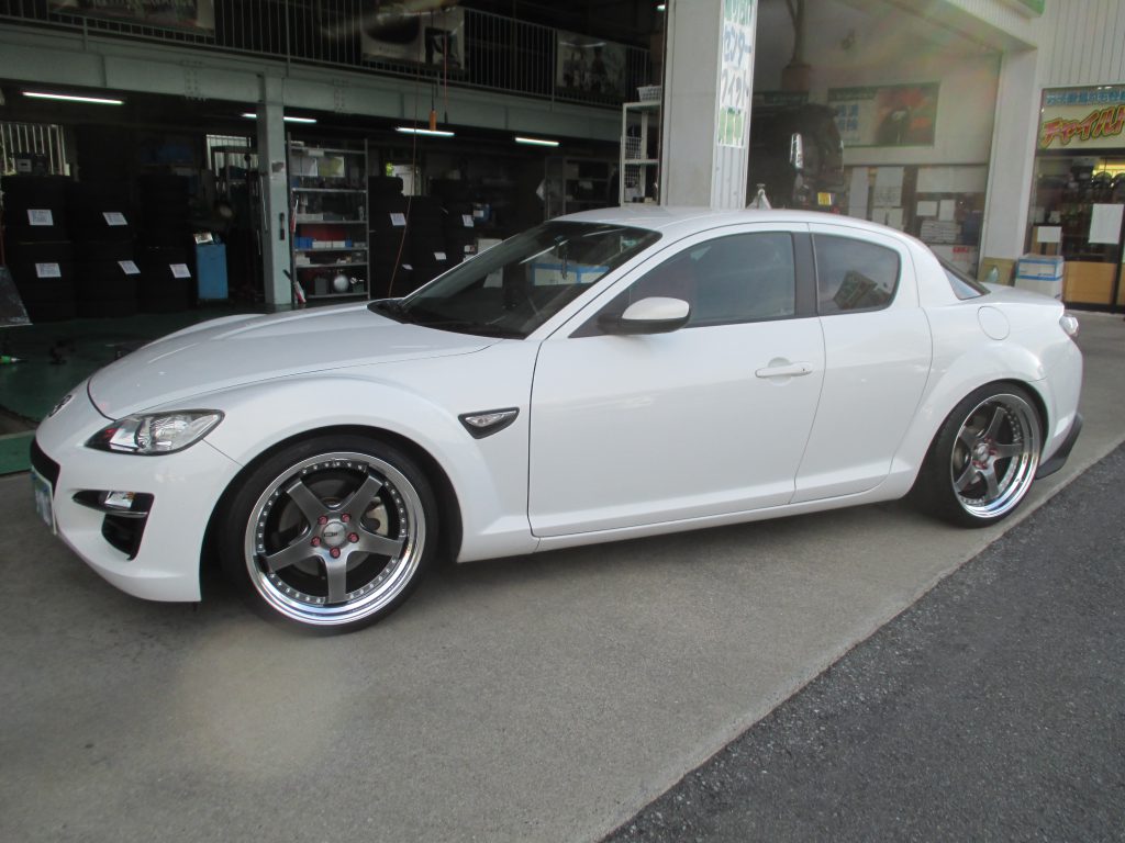 RX8にSSR・SP4取り付けました | 山口でタイヤのこと