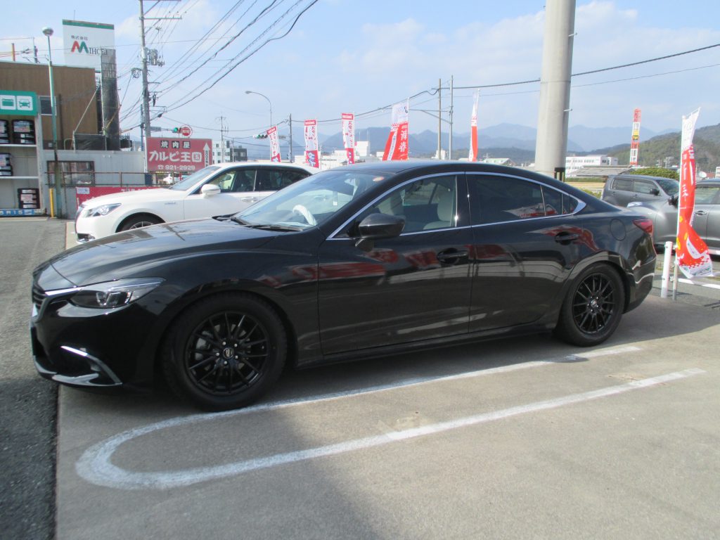 アテンザのBLITZ車高調取り付けました | 山口でタイヤの